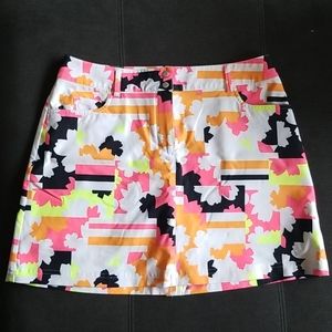 Slazenger Golf neon colored skort size 8